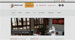 Desktop Screenshot of grupoluna.es